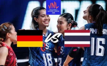 ช่องทางชมถ่ายทอดสดวอลเลย์บอลหญิง VNL 2023 เยอรมนี VS ทีมชาติไทย